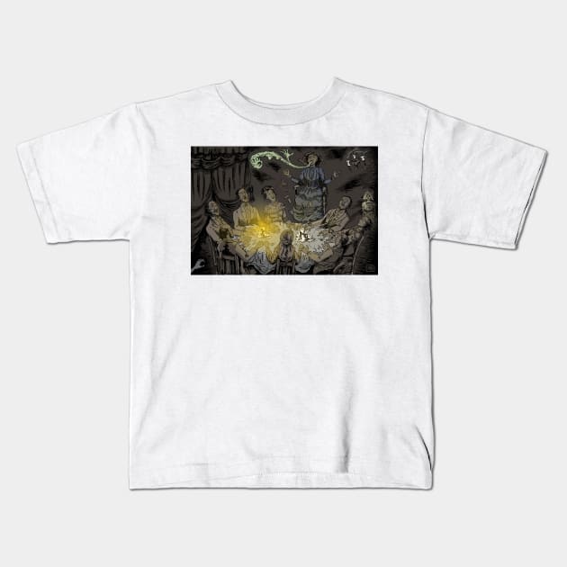 Seance Kids T-Shirt by matjackson